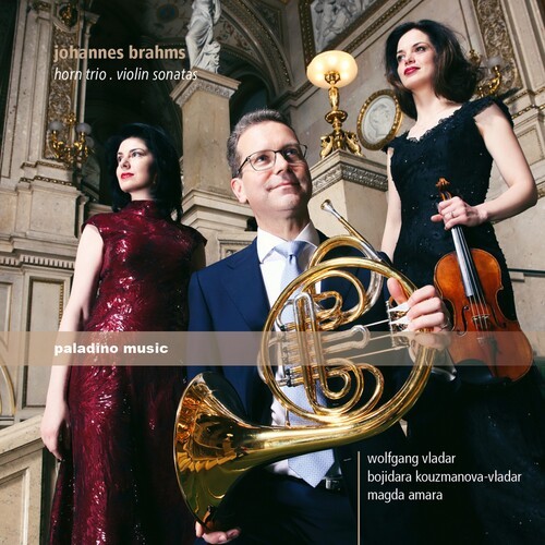 Bojidara Kouzmanova-Vladar Wolfgan - Horn Trio - Violin Sonatas in the group CD / Klassiskt at Bengans Skivbutik AB (5672925)