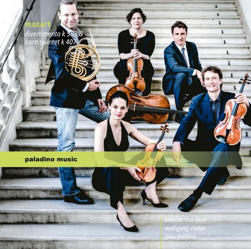 Mozart W A - Divertimento K563 & Horn Quintet K4 in the group CD / Klassiskt at Bengans Skivbutik AB (5672939)