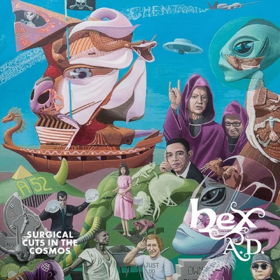 Hex A.D. - Surgical Cuts In The Cosmos in the group CD / Upcoming releases / Hårdrock at Bengans Skivbutik AB (5673137)