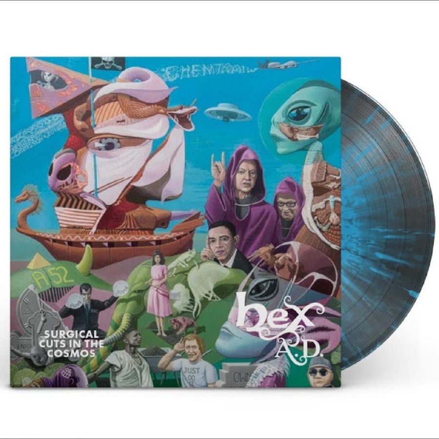 Hex A.D. - Surgical Cuts In The Cosmos in the group VINYL / Upcoming releases / Hårdrock at Bengans Skivbutik AB (5673138)