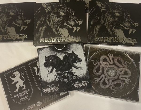 Grafvitnir / Dantalian - Transmutation. Jaguarism & Lycanthr in the group OUR PICKS / Frontpage - CD New & Forthcoming at Bengans Skivbutik AB (5673203)