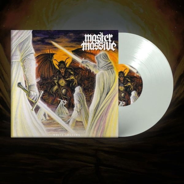 Master Massive - White Shadows (White Vinyl Lp) in the group VINYL / Upcoming releases / Hårdrock at Bengans Skivbutik AB (5673437)