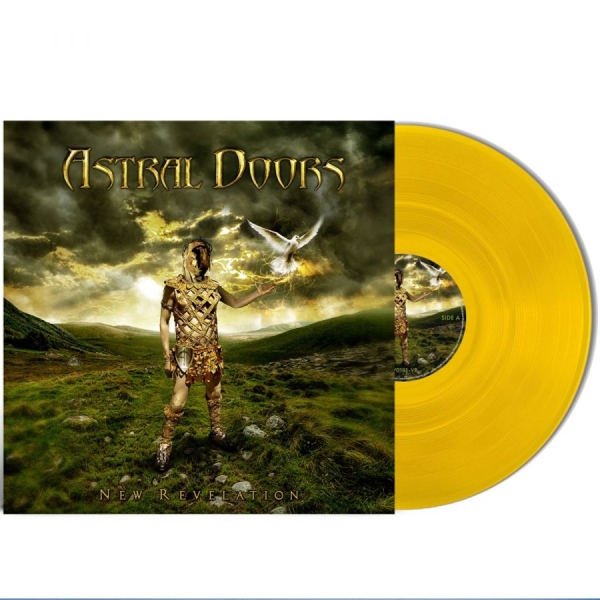 Astral Doors - New Revelation (Yellow Vinyl Lp) in the group VINYL / Upcoming releases / Hårdrock at Bengans Skivbutik AB (5673443)