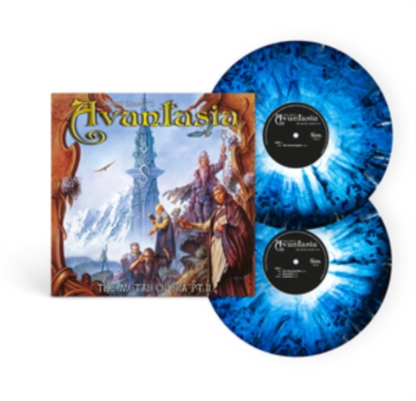 Avantasia - The Metal Opera Pt II (25th Anniversary Edition - Blue & Black Swirl Effect Vinyl / 2LP) in the group VINYL / Upcoming releases / Hårdrock at Bengans Skivbutik AB (5673512)