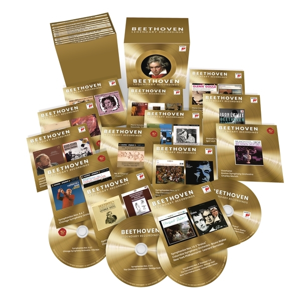 Various - Beethoven - Legendary Recordings in the group CD / Klassiskt at Bengans Skivbutik AB (5673562)