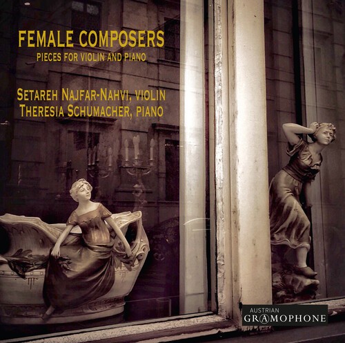 Najfar-Nahvi Setareh Schumacher - Female Composers - Pieces For Violi in the group CD / Klassiskt at Bengans Skivbutik AB (5673646)