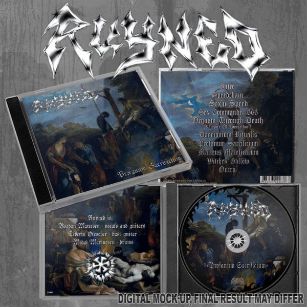 Ruyned - Profanum Sacrificium in the group CD / Upcoming releases / Hårdrock at Bengans Skivbutik AB (5673690)