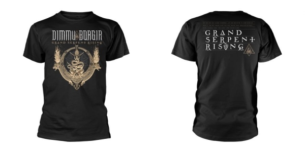 Dimmu Borgir - T/S Grand Serpent Rising (Xl) in the group MERCHANDISE / T-shirt / Kommande / Hårdrock at Bengans Skivbutik AB (5673694)