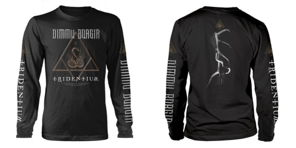 Dimmu Borgir - L/S Tridentium (S) in the group MERCHANDISE / T-shirt / Kommande / Hårdrock at Bengans Skivbutik AB (5673712)