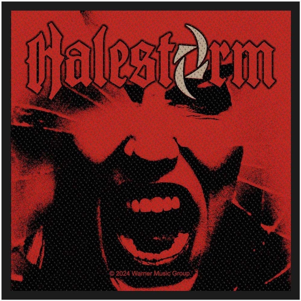 Halestorm   - Back From The Dead Standard Patch in the group MERCHANDISE / Patch /  /  at Bengans Skivbutik AB (5673982)