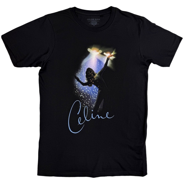 Celine Dion - Spotlight Uni Bl T-Shirt in the group MERCHANDISE / T-shirt / Nyheter / Pop-Rock at Bengans Skivbutik AB (5673998r)