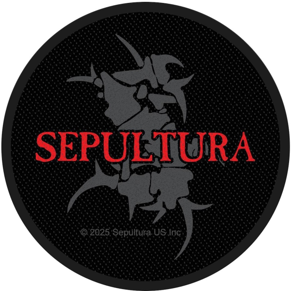 Sepultura - Logo & Tribal S Standard Patch in the group MERCHANDISE / Patch /  /  at Bengans Skivbutik AB (5674316)