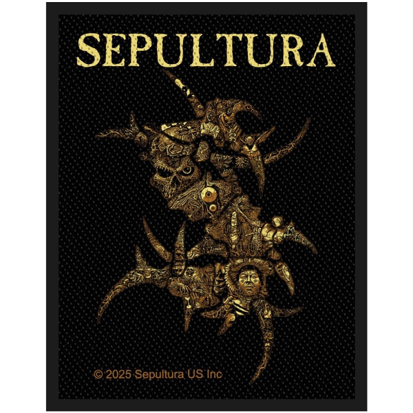 Sepultura - Discography Standard Patch in the group MERCHANDISE / Patch / / at Bengans Skivbutik AB (5674318)