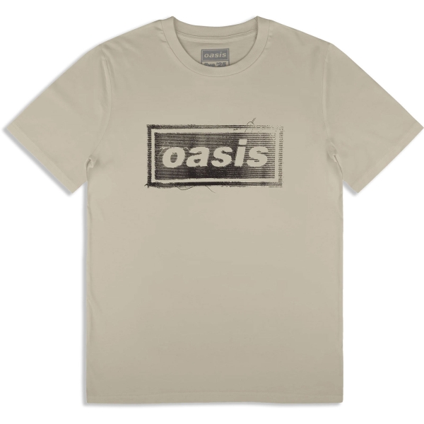 Oasis - Thread Logo Stn T-Shirt in the group MERCHANDISE / T-shirt / Nyheter / Pop-Rock at Bengans Skivbutik AB (5674558r)