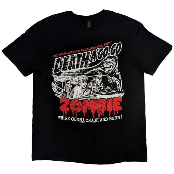 Rob Zombie - Zombie Crash Uni Bl T-Shirt in the group MERCHANDISE / T-shirt / Nyheter / Hårdrock at Bengans Skivbutik AB (5674583r)