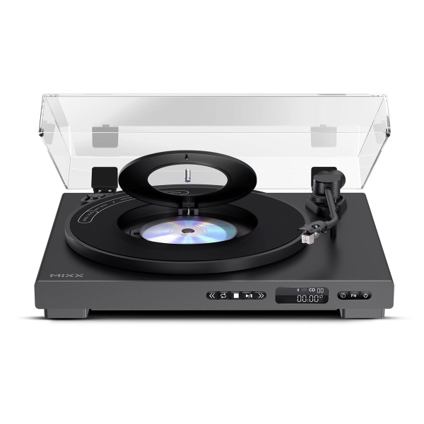 Turntable/Cd - Vinyl- Och Cd-Spelare Analog Plus 2-In-1 Svart in the group OTHER / / / at Bengans Skivbutik AB (5674636)