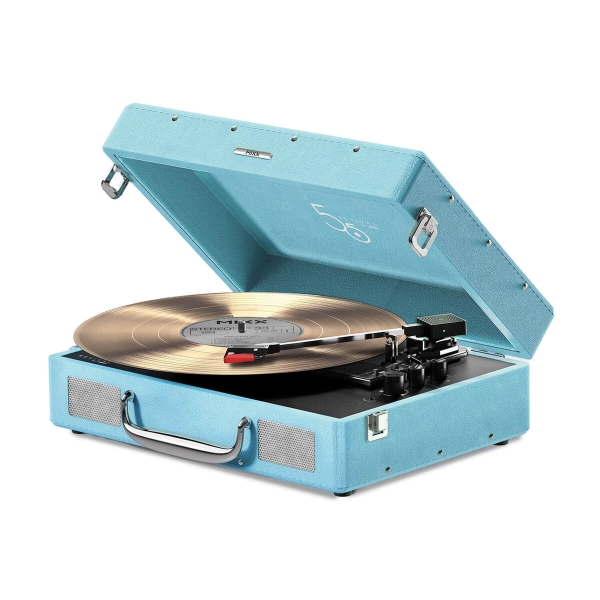 Turntable - Skivspelare Revival 55 Stereo Blå in the group OTHER / / / at Bengans Skivbutik AB (5674637)