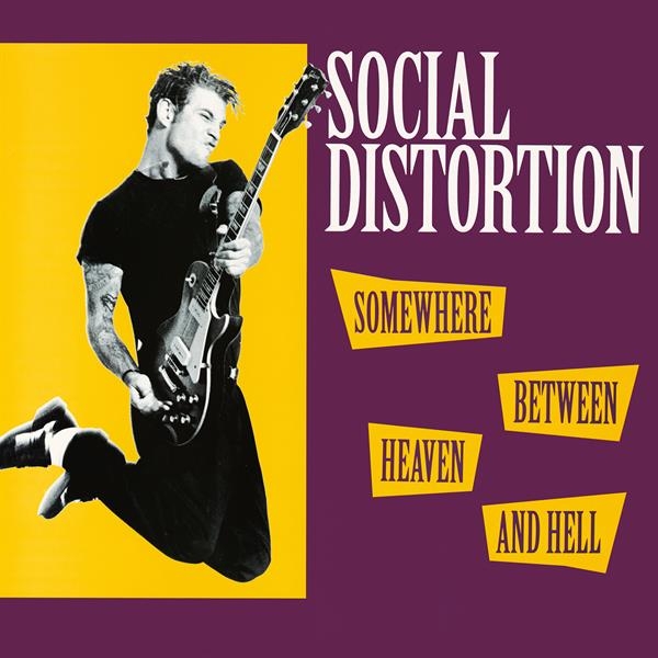 Social Distortion - Somewhere Between Heaven And Hell in the group VINYL / Upcoming releases / Pop-Rock at Bengans Skivbutik AB (5674653)