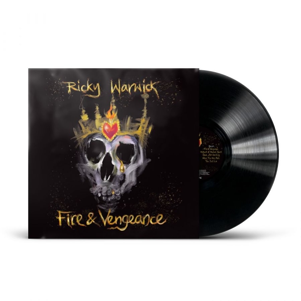 Warwick Ricky - Fire & Vengeance (Black Vinyl Lp) in the group VINYL / Upcoming releases / Hårdrock at Bengans Skivbutik AB (5674785)