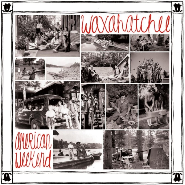 Waxahatchee - American Weekend (Red/White Swirl V in the group VINYL / Upcoming releases / Pop-Rock at Bengans Skivbutik AB (5674820)