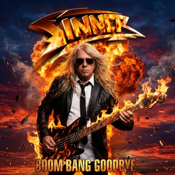Sinner - Boom Bang Goodbye in the group CD / Upcoming releases / Hårdrock at Bengans Skivbutik AB (5674909)