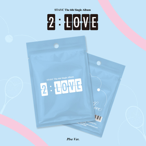 Stayc - 2 : Love (Plve Ver.) in the group MERCHANDISE / Merch+Code / Kommande / K-Pop at Bengans Skivbutik AB (5675032)