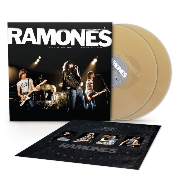 Ramones - Live At The Roxy, 8/12/76 (Ltd 2Lp Translucent Tan Vinyl) in the group VINYL / Upcoming releases / Punk at Bengans Skivbutik AB (5675041)