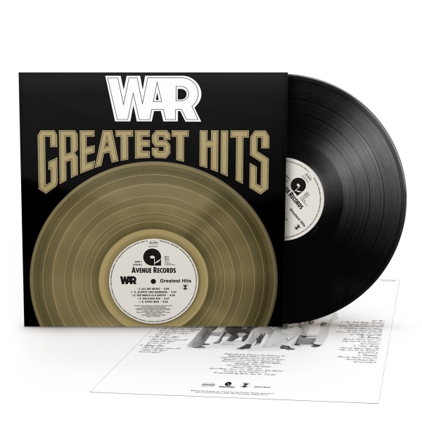War - Greatest Hits (Ltd Black Vinyl) in the group VINYL / Upcoming releases / Pop-Rock at Bengans Skivbutik AB (5675042)