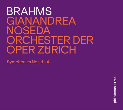 Johannes Brahms - Symphonies 1-4 in the group CD / Klassiskt at Bengans Skivbutik AB (5675117)