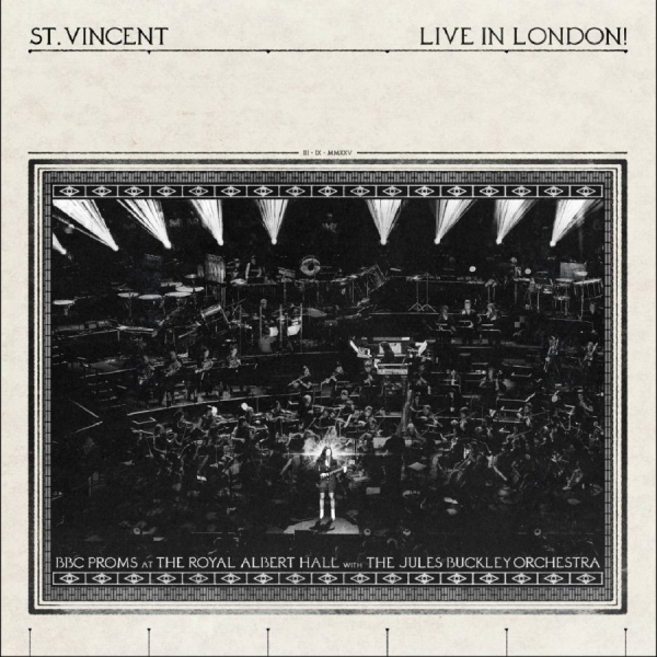 St. Vincent Jules Buckley - Live In London! (Bbc Proms At The R in the group VINYL / Upcoming releases / Pop-Rock at Bengans Skivbutik AB (5675129)