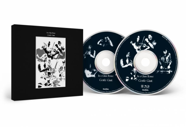 Gentle Giant - In A Glass House (Cd+Blu-Ray Slipca in the group MUSIK / CD+Blu-ray / Kommande / Pop-Rock at Bengans Skivbutik AB (5675164)