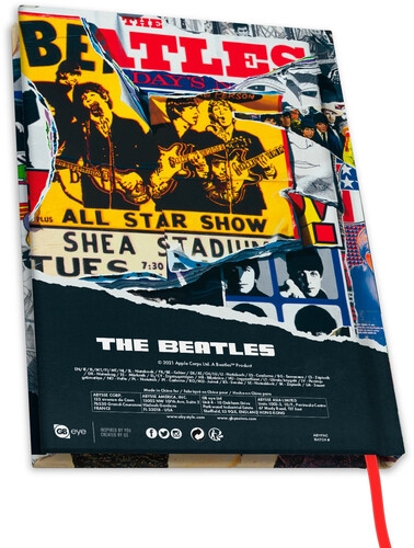 The Beatles - A5 Notebook The Beatles Anthology in the group MERCHANDISE / Merch / Pop-Rock at Bengans Skivbutik AB (5675503)