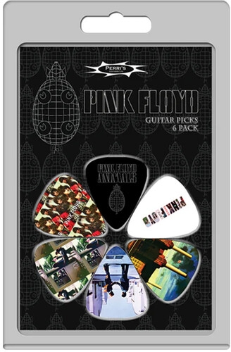 Pink Floyd - Graphic - Guitar Picks (6 Pack) in the group MERCHANDISE / Merch / Pop-Rock at Bengans Skivbutik AB (5675509)