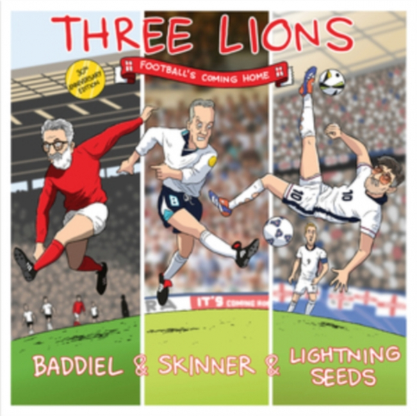 Baddiel Skinner & Lightning Seeds - Three Lions in the group MUSIK / CD-Singel / Kommande / Pop-Rock at Bengans Skivbutik AB (5675534)
