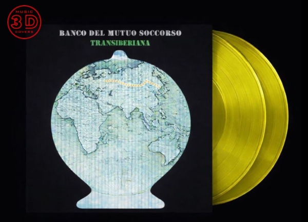 Banco Del Mutuo Soccorso - Transiberiana (2 Lp Yellow Vinyl) in the group VINYL / Upcoming releases / Pop-Rock at Bengans Skivbutik AB (5675579)