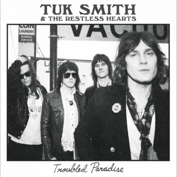 Tuk Smith & The Restless Hearts - Troubled Paradise (Tour Edition) in the group VINYL / Upcoming releases / Pop-Rock at Bengans Skivbutik AB (5675771)