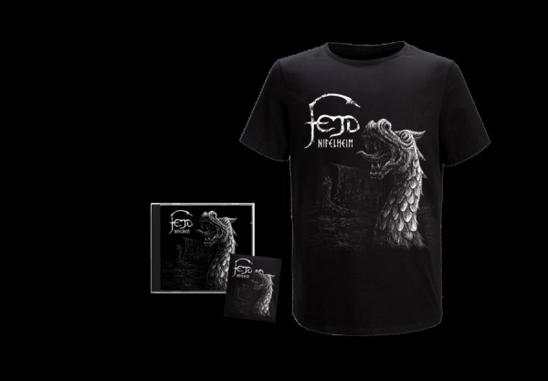 Fejd - Nifelheim (T-Shirt Xl + Patch) in the group CD / Upcoming releases / Hårdrock at Bengans Skivbutik AB (5675820)