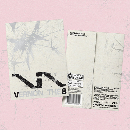 V8 (Seventeen) - V8 (Weverse Albums Ver.) in the group MERCHANDISE / Merch+Code / Kommande / K-Pop at Bengans Skivbutik AB (5675897)