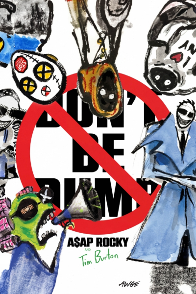 A$Ap Rocky - Don't Be Dumb 91,5 X 61 Cm in the group MERCHANDISE / Poster / Hip Hop-Rap at Bengans Skivbutik AB (5676193)