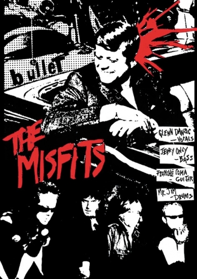 The Misfits - Bullet In The Head 91,5 X 61 Cm in the group MERCHANDISE / Poster / Punk at Bengans Skivbutik AB (5676214)