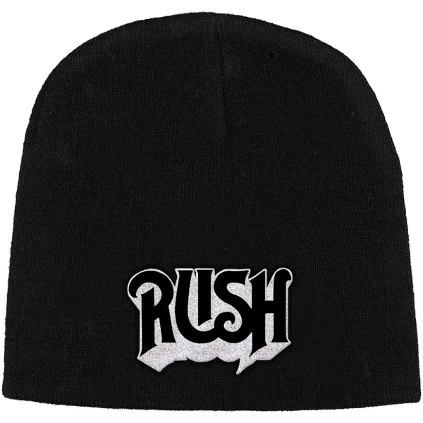 Rush - Unisex Beanie Hat: Logo (Black) in the group MERCHANDISE / Merch / Kommande / Hårdrock at Bengans Skivbutik AB (5676447)