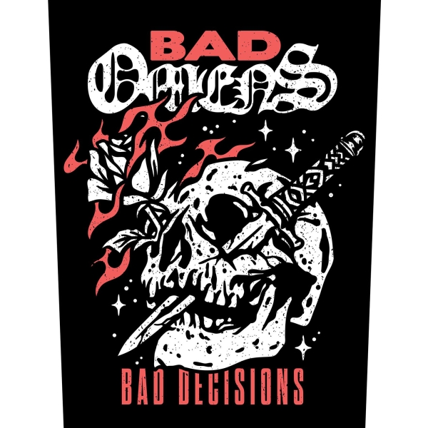 Bad Omens - Back Patch: Bad Decisions in the group MERCHANDISE / Patch / / at Bengans Skivbutik AB (5676449)
