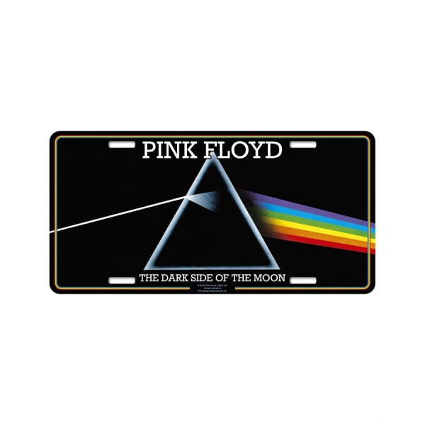 Pink Floyd - Number Dark Side Of The Moon (30,5 in the group MERCH / Collectibles / License plates at Bengans Skivbutik AB (5676494)