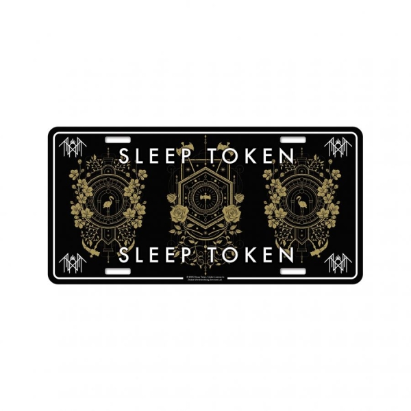 Sleep Token - Number Plate Even In Arcadia Sigils in the group MERCH / Collectibles / License plates at Bengans Skivbutik AB (5676504)