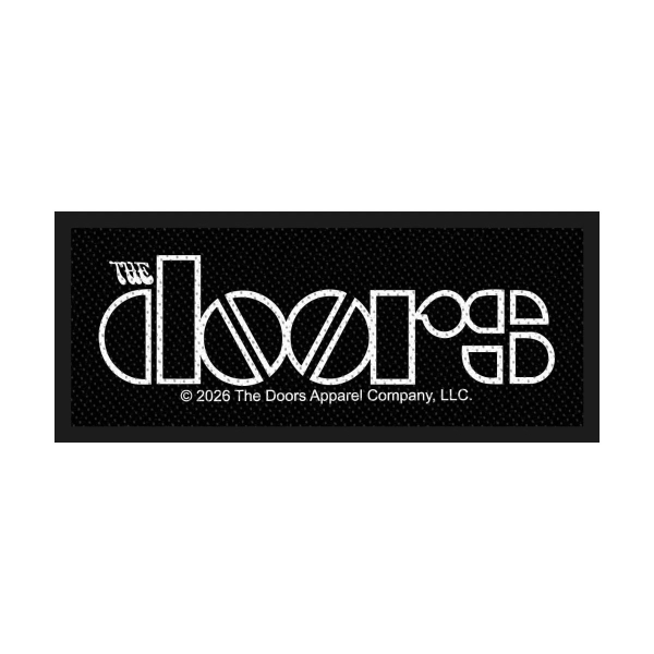 The Doors - Standard Woven Patch: Logo in the group MERCHANDISE / Patch / / at Bengans Skivbutik AB (5676543)
