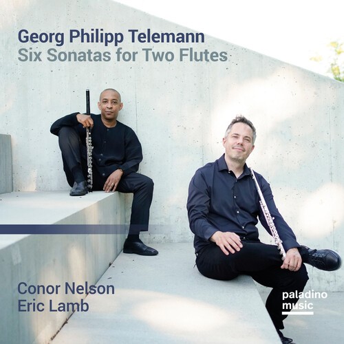 Telemann G P - Six Sonatas For Two Flutes in the group CD / Klassiskt at Bengans Skivbutik AB (5676592)
