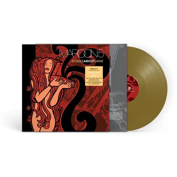 Maroon 5 - Songs About Jane (Gold Vinyl) in the group VINYL / Pop-Rock at Bengans Skivbutik AB (5676725)