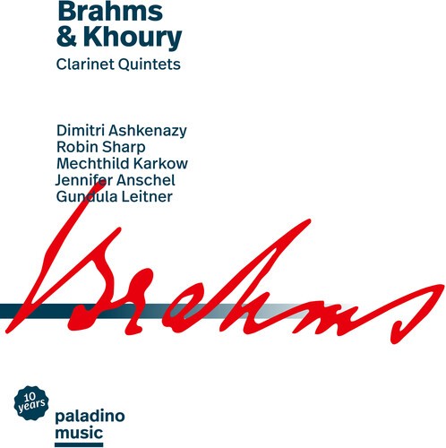Dimitri Ashkenazy - Brahms & Khoury: Clarinet Quintets in the group CD / Klassiskt at Bengans Skivbutik AB (5676766)
