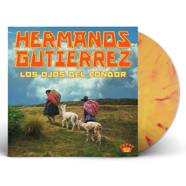 Hermanos Gutiérrez - Los Ojos Del Cóndor (Solar Flare Vinyl) in the group VINYL / Upcoming releases / Pop-Rock at Bengans Skivbutik AB (5676826)