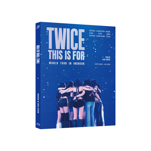 Twice - This Is For - World Tour In Incheon BLU-RAY + Original Ticket in the group Minishops / K-Pop Minishops / Twice at Bengans Skivbutik AB (5676849)